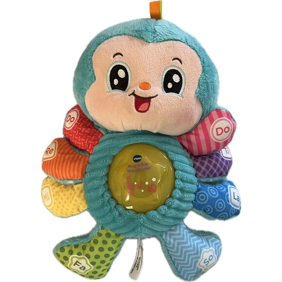VTECH SNUG-A-BUG MUSICAL CRITTER LIGHT UP PLUSH BABY TODDLER TOY F101 - Picture 4 of 15